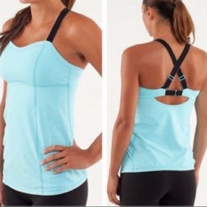 Lululemon Run Catch Me Tank (Blue, Size 2)